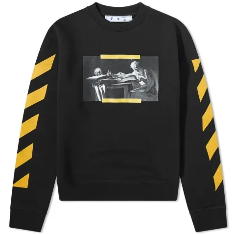 Carav Painting Slim Crew Sweat