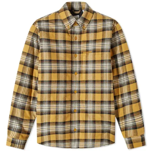 Wadded Check Overshirt