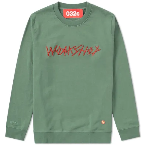 Embroidered Crew Sweat