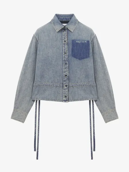 Chambray Shirt Jacket