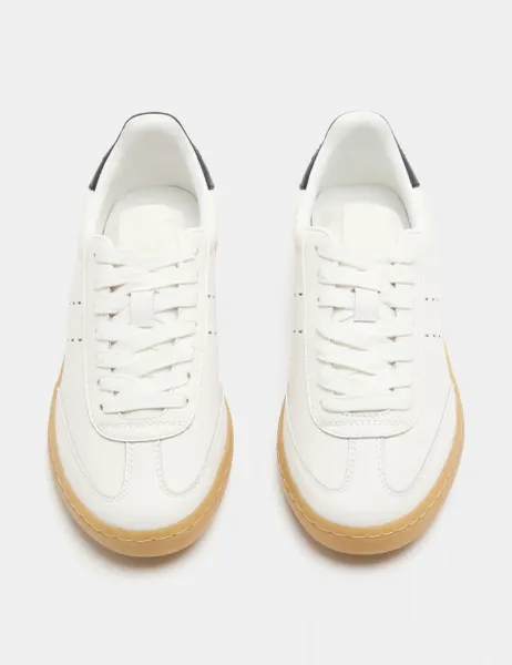 Marks & Spencer Leather Lace Up Trainer