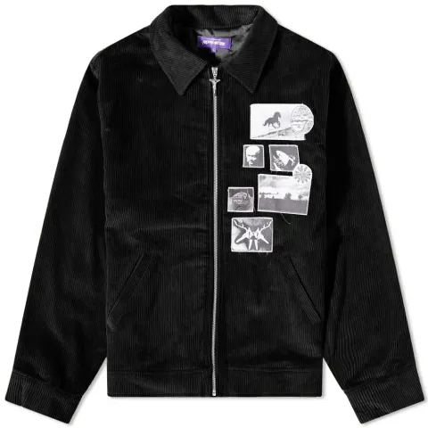 Corduroy Patch Jacket