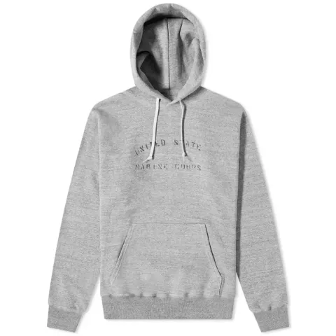 U.S.M.C.Print Loop Wheel Hoodie