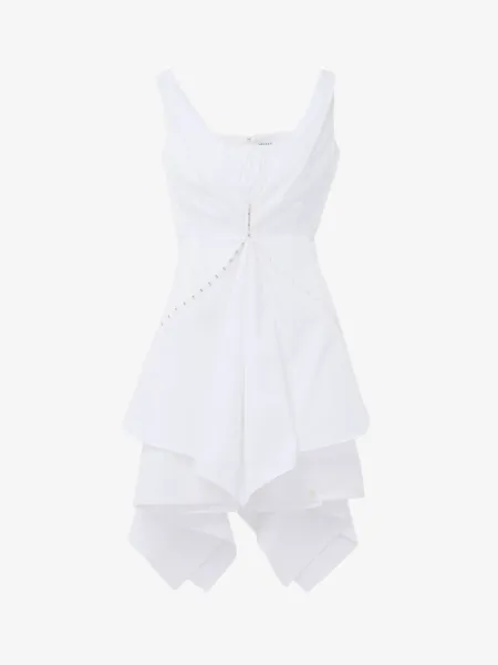 Gathered Mini Dress
