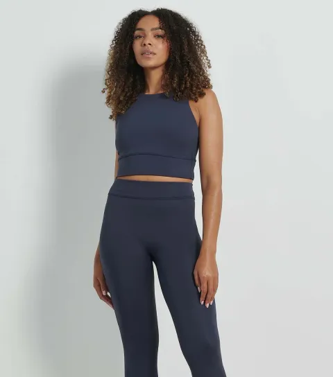 Women's by Zara McDermott Navy Active High Neck Vest