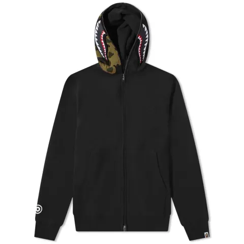 Detachable Shark Full Zip Hoodie