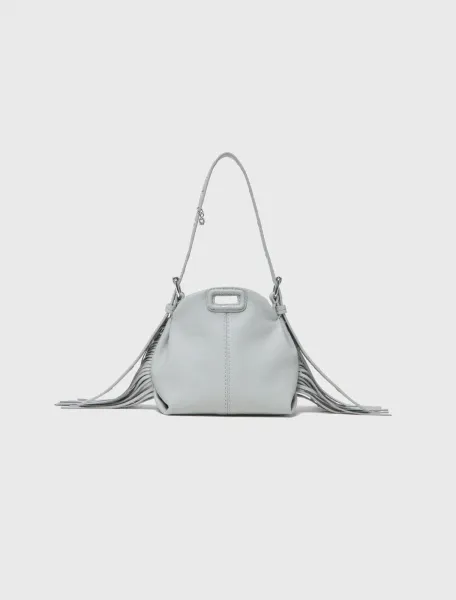 Miss M micro grained leather bag