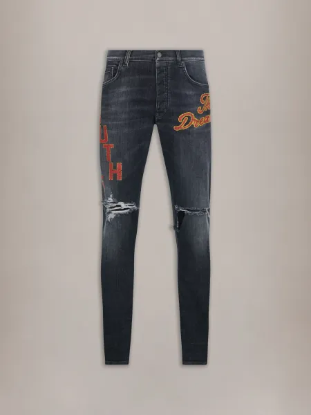 SOUTH CALI SKINNY JEAN - Dark Grey