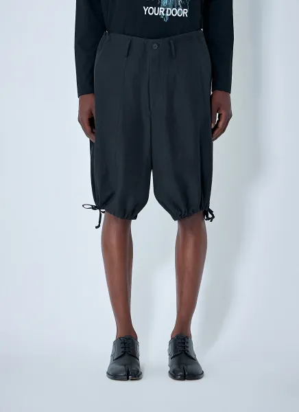Drawstring Hem Shorts