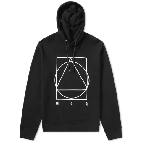 McQ Alexander McQueen Shapes Popover Hoody