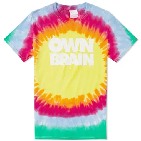 Own Brain by A.Four Labs Tie Dye Tee