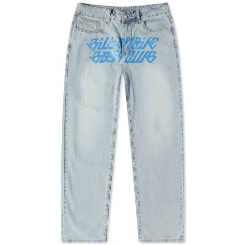 Cursive Logo Jeans