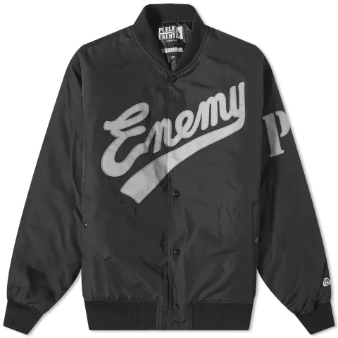 x Public Enemy Varsity Jacket