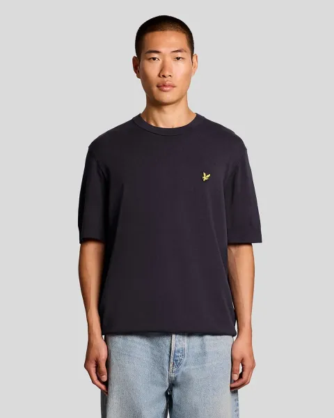 Lyle & Scott Relaxed Fit Knitted T-Shirt