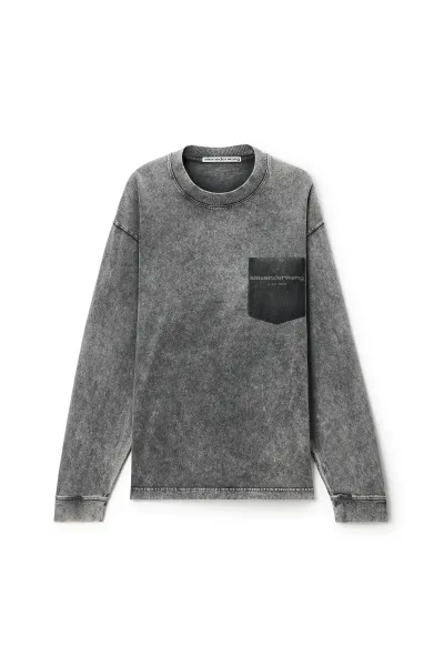 SHADOW POCKET LONG SLEEVE TEE