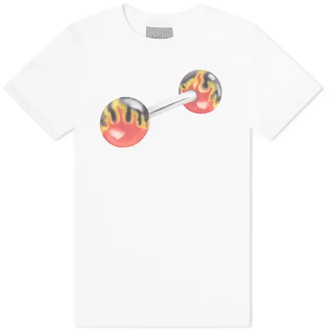 Flame Pierce Print Baby T-Shirt
