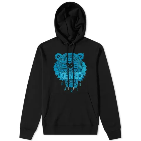 Neon Tiger Popover Hoodie