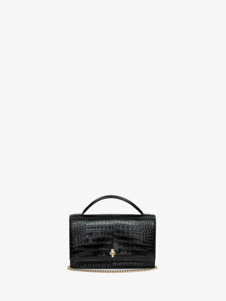 Top Handle Skull Bag