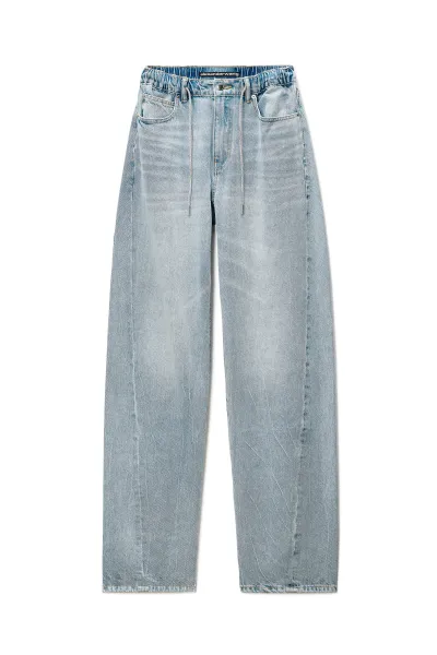 CRYSTAL HOTFIX DRAWCORD BALLOON JOGGER
