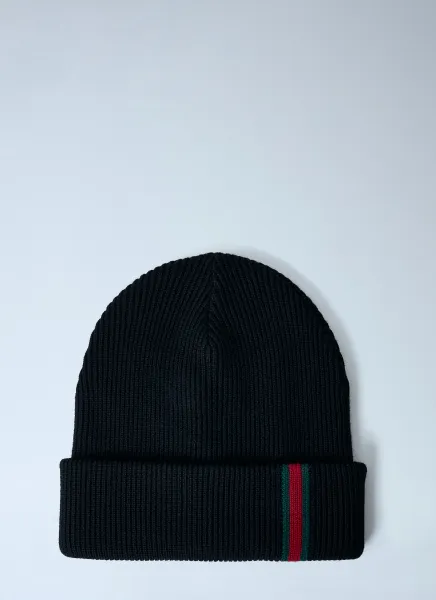 Logo Motif Beanie Hat