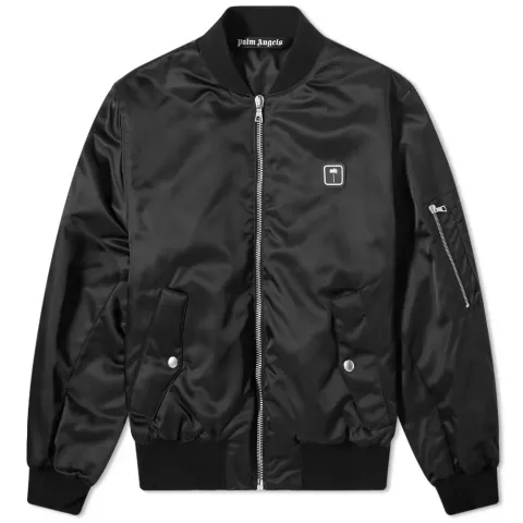 Patch Logo Bomber Jacket
