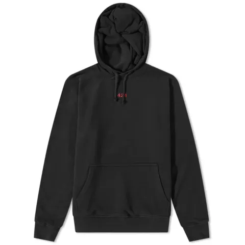 Alias Red Logo Popover Hoody