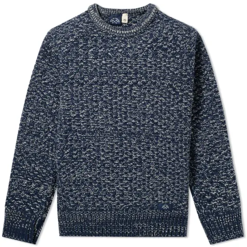 Textured Marl Crew Knit
