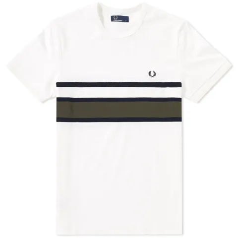Fred Perry Bomber Stripe Insert Tee