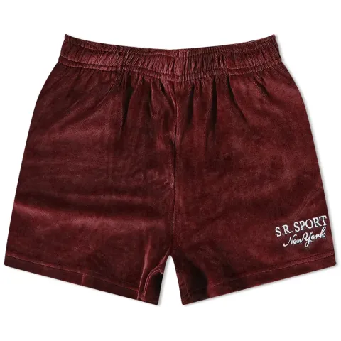 Andy Velour Disco Shorts