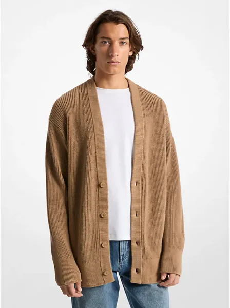 Oversized Cotton Cardigan
