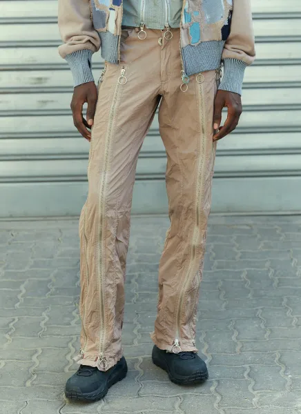 Adjustable Fit Zip Pants