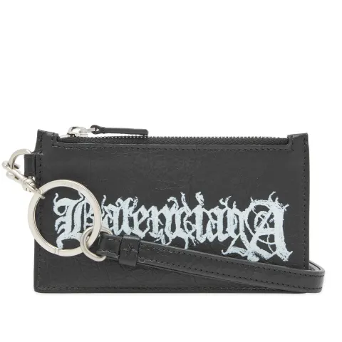 Metal Logo Lanyard Card Case