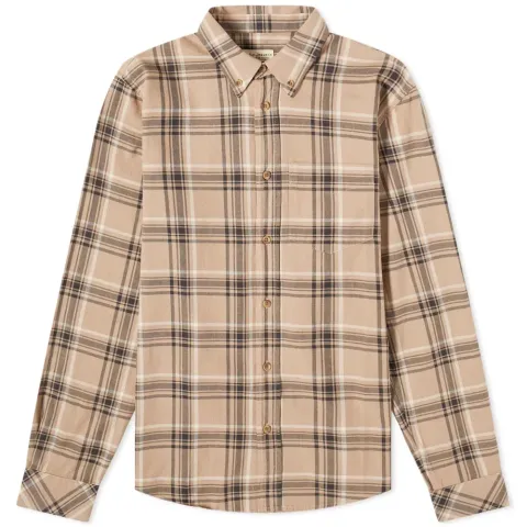 Nudie Chuck Plaid Twill Shirt