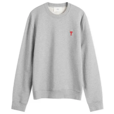 AMI Small Heart Crew Sweat