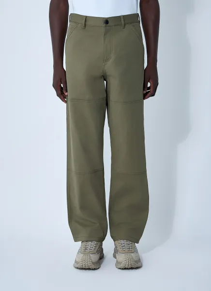 Logo Patch Pants