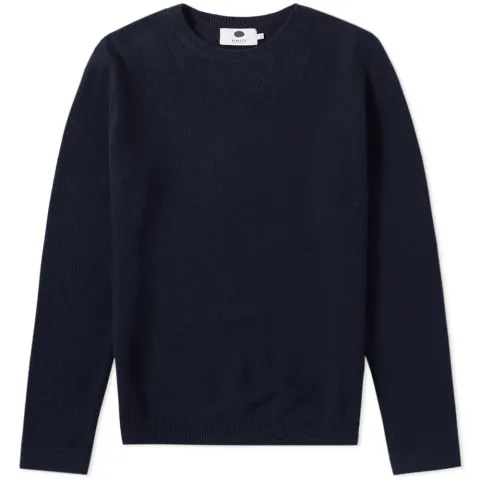 Hubert Honeycomb Crew Knit