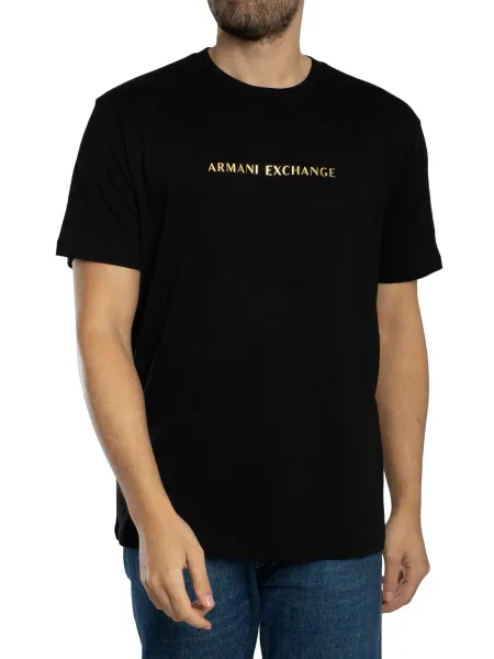 Armani Exchange Centre Logo T-Shirt