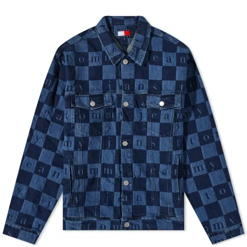 Monogram Denim Trucket Jacket
