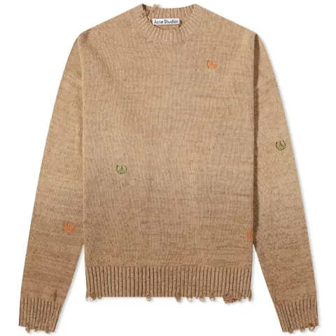 Kapi Embroidery Crew Knit
