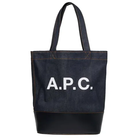 A.P.C. Axel Denim Tote Bag