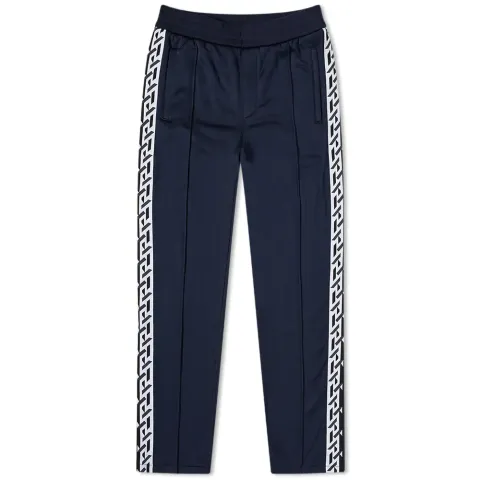 Logo Greek Band Stripe Track Pant
