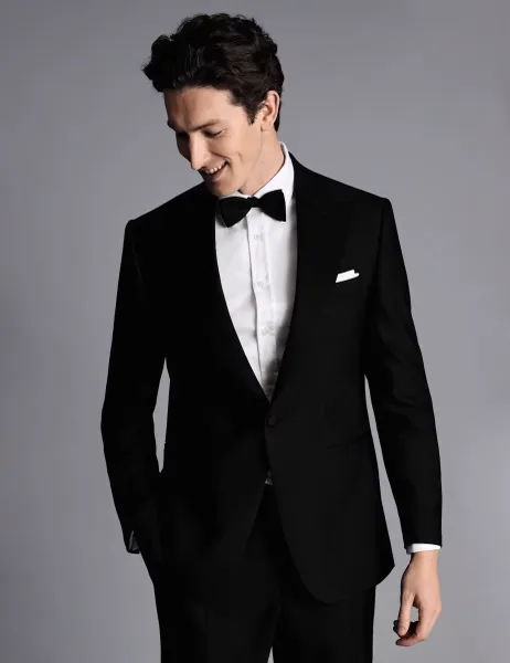 Charles Tyrwhitt Slim Fit Pure Wool Tuxedo Jacket