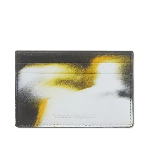 Abstract Print Card Holder
