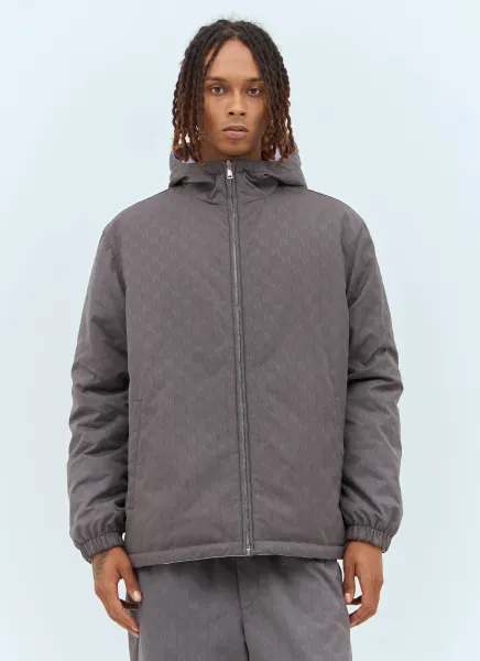 GG Reversible Nylon Jacket