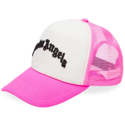 Curved Logo Mesh Cap