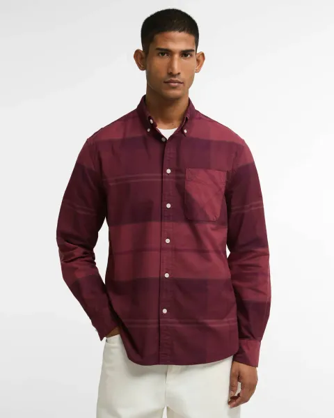 BARBOUR Mineral Tartan Dunoon Authentic-Fit Shirt