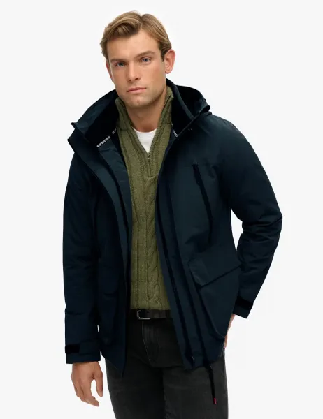 Superdry & Co Lightweight Hooded Colour Block Windbreaker Jacket