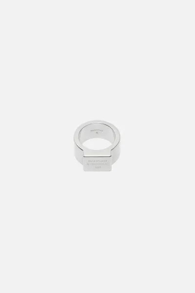 Logo engraved signet ring
