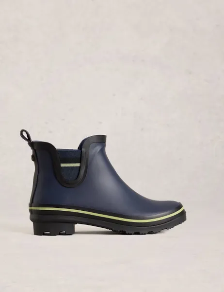 White Stuff Wellies Navy Mix