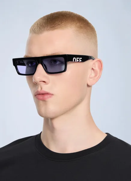Off-White Montgomery Light Purple Lens Sunglasses